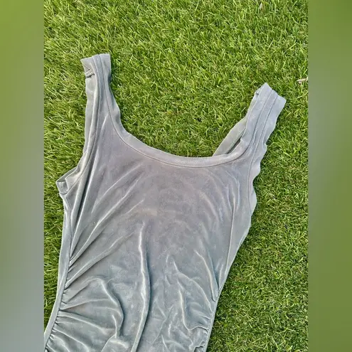 Boston Proper Slinky Green Sleeveless Dress