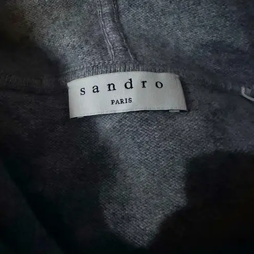 Sandro Brunelle Sweater Waist-tie Wool & Cashmere-blend Dress Size 4