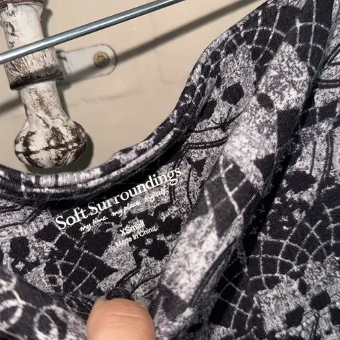 Soft Surroundings  leggings super soft XS full size pull on NEW