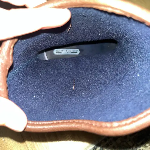 Charleston Shoe Co Legare Mid Calf Rain Boots Olive Brown Size 7 Green