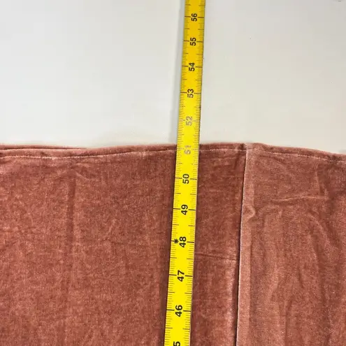 Reformation NWT  Brecken Velvet Knit Midi Dress Dusty Pink Size M