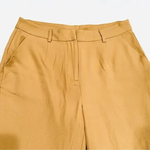 VERO MODA NWT Aware Yellow Ochre/Marigold Button Cuff Pant Mabel NW Ankle Pants