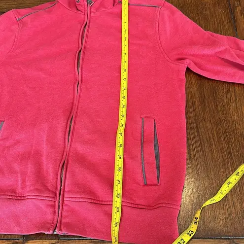 Banana Republic  red zip up hoodie size M