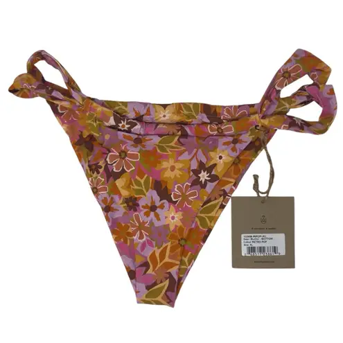 Stone Fox Swim Bijou Bikini String Bottom In Retro Pop Thong Sexy Size XL NEW