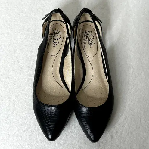 Life Stride Black Quicken Black Ballet Flats