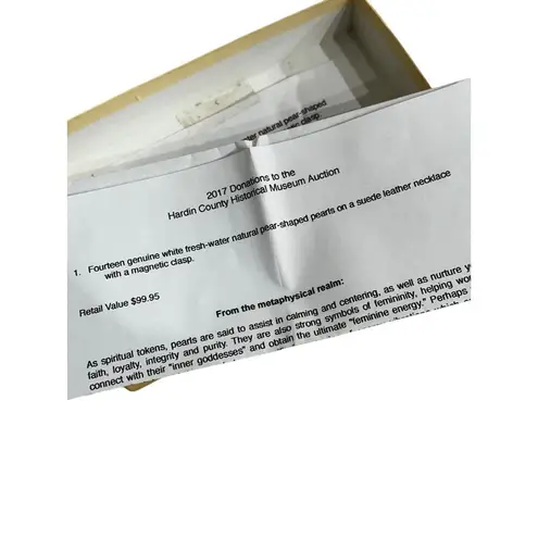 New in Box Pascal Freshwater Pear