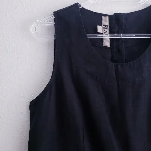 Flax Sleeveless Linen Mini Dress