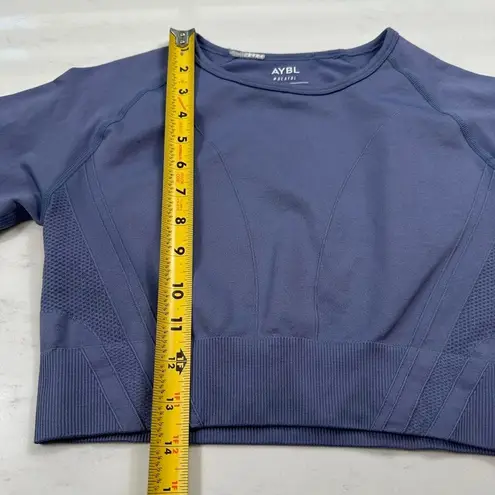 AYBL Bundle Set Core M Staple Seamless Long Sleeve Crop Top Shirt and S Leggings