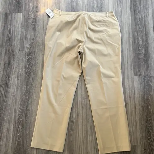 Ralph Lauren Lauren  Tan High Rise Pants 20W