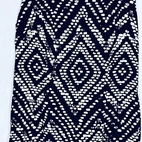 Mario Serrani Dress Black White Sleeveless Sheath New 8