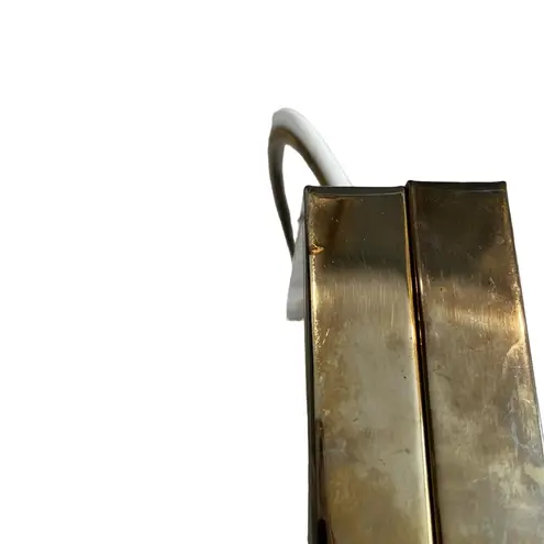 Rare Tyrolean NY Vintage 1950’s Lucite Metal Box Purse.