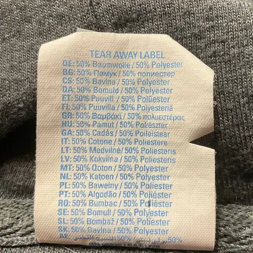 Port & Company Graphic Hoodie Just A Girl Who Loves Anime Grey Cozy Size S Gray