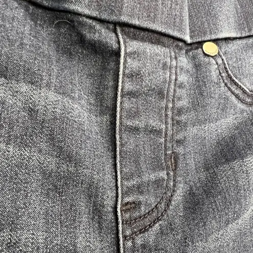 Liverpool Jeans Company The Straight Pull On Dark Wash Stretch Jeans Size 2/26