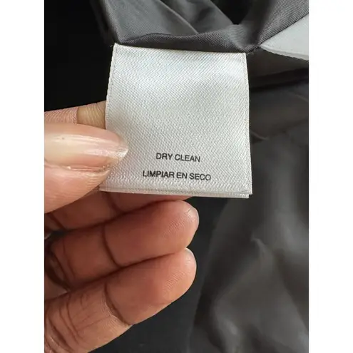 Nine West  Blazer Womens Jacket Two Button Size L-XL Office Formal Preppy Black