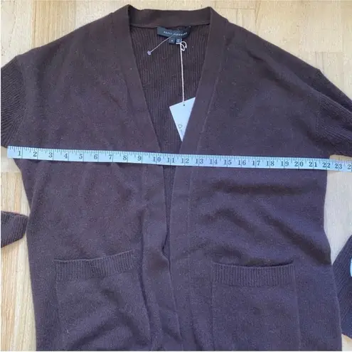 360 Cashmere skull cashmere open cardigan NWT