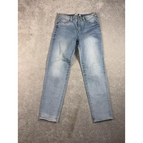 Driftwood Gizelle Embroidered Jeans 26x27 Light Wash