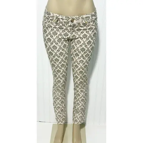 DL1961 Women's Mid-Rise Newport Angel Skinny Ankle Jeans Pink Size 27