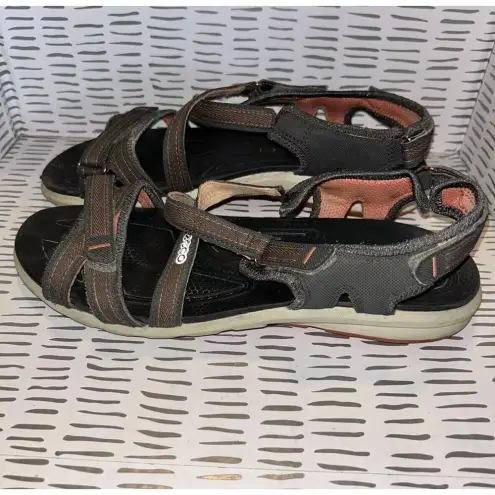Ecco  Powered‎ By Receptor Technology Hiking Outdoor Brown Sandals EU 41