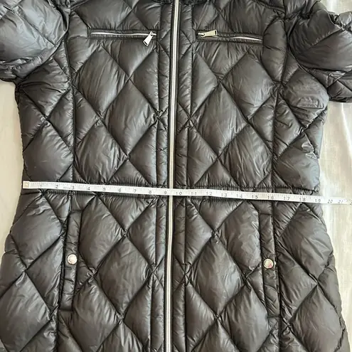 Michael Kors  Packable Down Hooded Quilted Puffer Jacket Size XL Women's