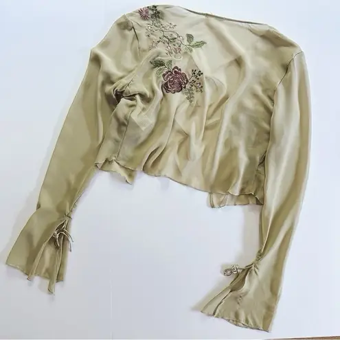 House Of CB NEW  Lailah Artichoke Embroidered Floral Set Small thumbnail 14