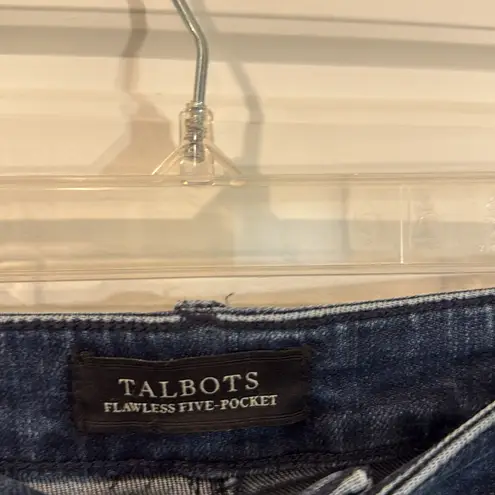 Talbots  Flawless Five-Pocket Straight Jeans 14