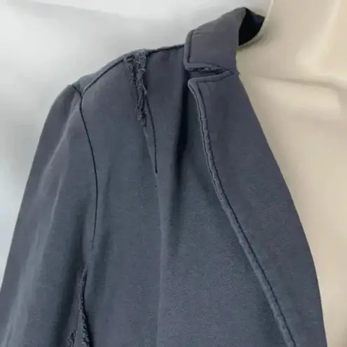 Anthropologie  | Hei Hei | Delanie Smokey Blue Grey Button Down Blazer Size 6