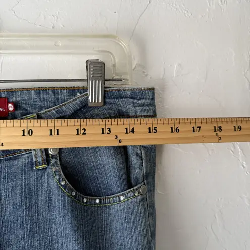 Jenny Jo Jeans Womens 9 Blue Flare Tie Dye Starburst Distressed Stretch Y2k Boho Size undefined