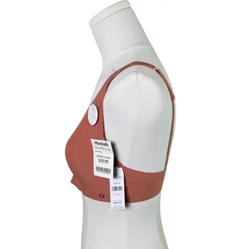 Danskin  Comfort Bralette Copper‎ Rose Wireless Bra Medium Intimates Lounge Sleep