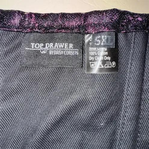 Daisy Corsets Women's Purple Brocade Overbust Corset Size 5X