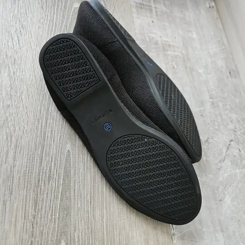 Rothy's The Flat Black Halo Womens Size 9.5 Ballet Round Toe Retired Eco