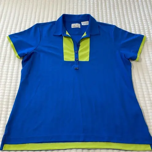 ep pro  Tour Tech Blue/Green Golf Polo Size XL