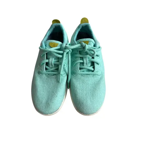 Allbirds Pistachio Mint Green Lace Up Sneakers Size Women's 7