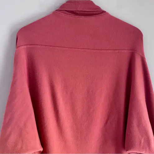Athleta  Terracotta Cocoon Wrap Yoga Oversized Cardigan Etruscan Red Size XS