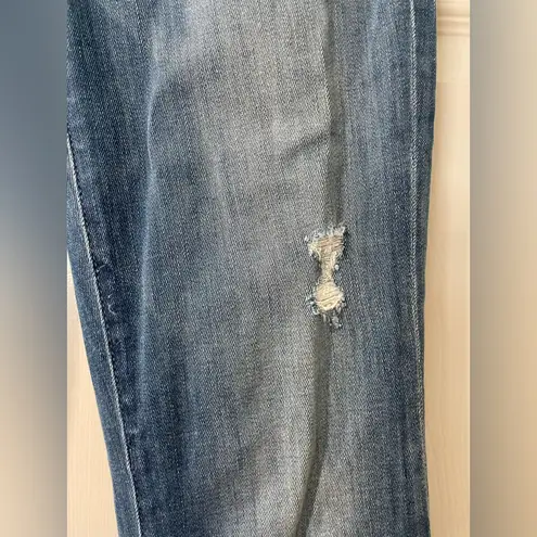 Mother Denim The Weekender in Graffiti Girl Blue Size 25