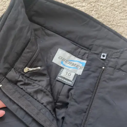 Obermeyer Sugarbush High Rise Insulated Ski Snow Pants - Vintage Y2K - 10 Short