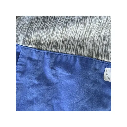 Scrub Top Buttersoft Blue L Size L