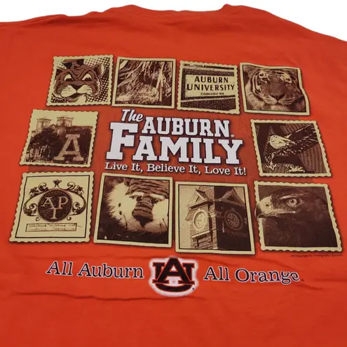 Auburn University Shirt Size Large L All Auburn All Orange Graphic Print T-Shirt Unisex T-Shirt