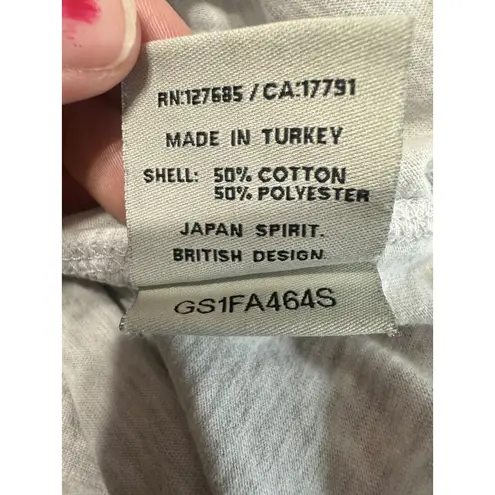 Superdry Limited Edition T Shirt Women's Size M Gray Japan Spirit Vintage