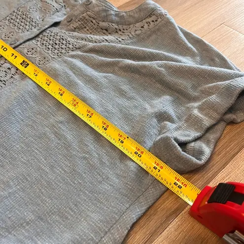 Como vintage Blue Babydoll Top