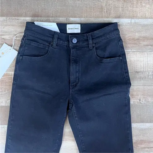 Abrand jeans 95 mid stovepipe in Nellie size 26 Black