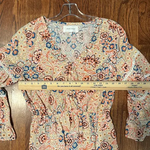 Dear John , XS, NORA LACE EYELET TOP FIG AND VINE