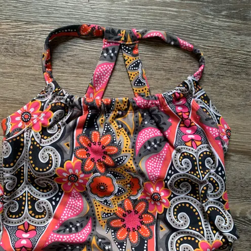 prAna Floral Patterned Dress - Pink & Black XS