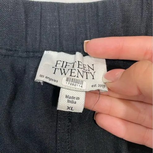 Fifteen Twenty Mason Rope Stitch Pants Size XL