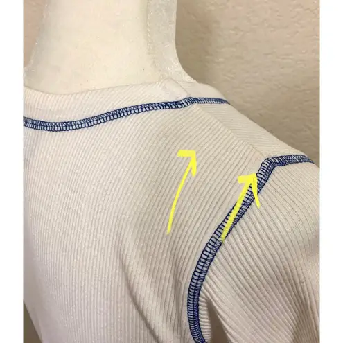 carole little Sport Petites Vintage 80s White Graphic Skirt Button Dress