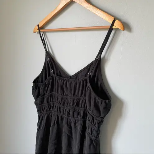 Weekend Black Spaghetti Strap Mini Sundress Size XL