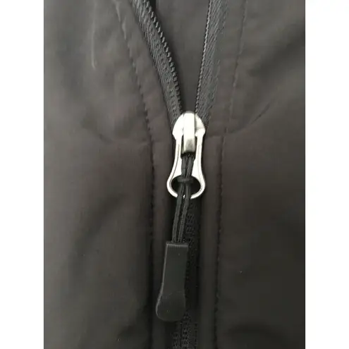 Food Lion Women’s Zip Up Jacket Coat Size Medium Black