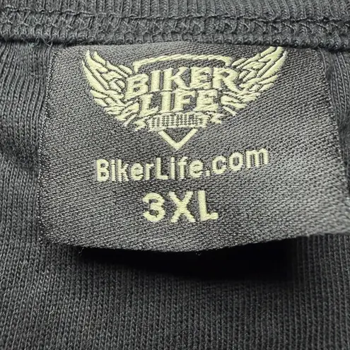 BikerLife Women's Biketoberfest 2023 Skull Rhinestone Tank Top 3XL Black Goth Size undefined