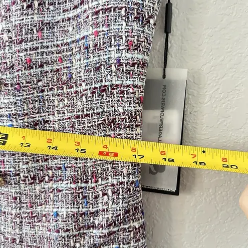 Karl Lagerfeld Paris Womens Tweed Double Breasted Dress Size 10 NWT Quiet Luxury