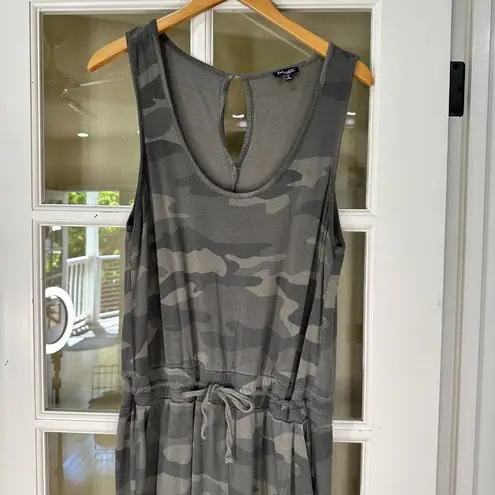 Splendid Camo Knit Jumpsuit Onesie Pantsuit - large