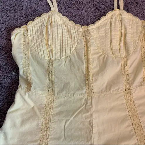Urban Outfitters  Yellow Romper Size M